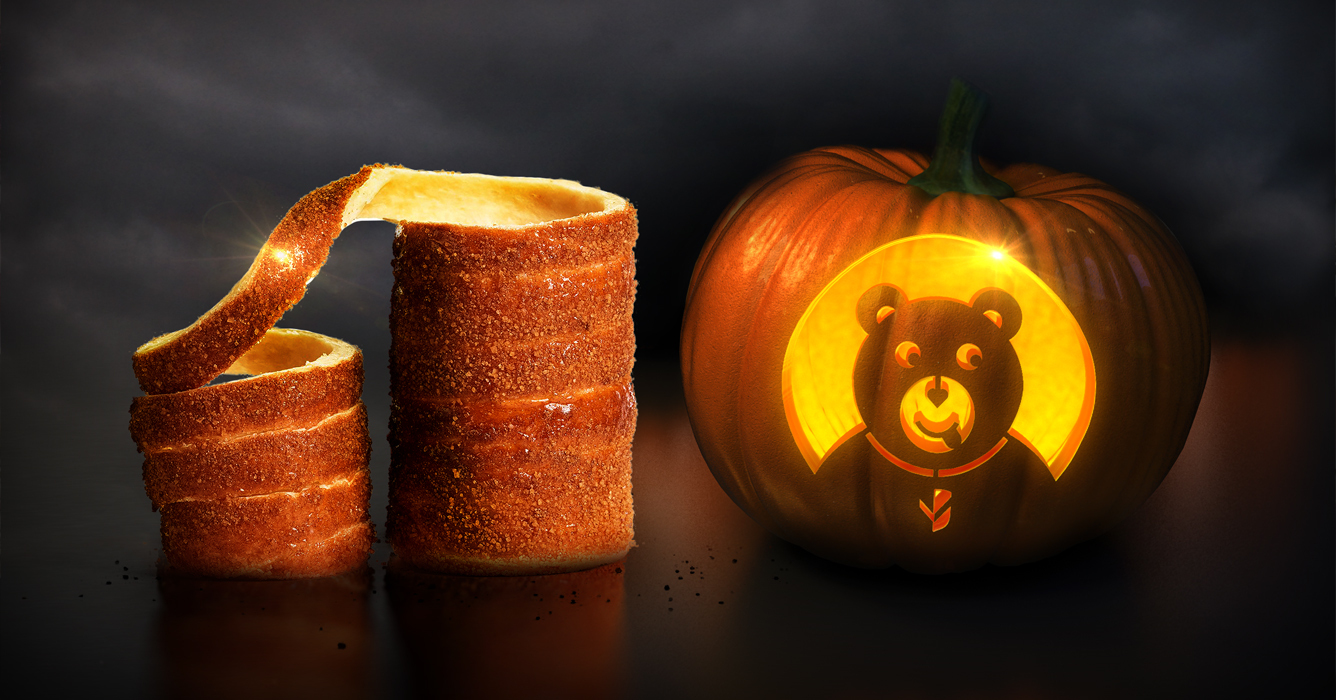 halloween chimney cake