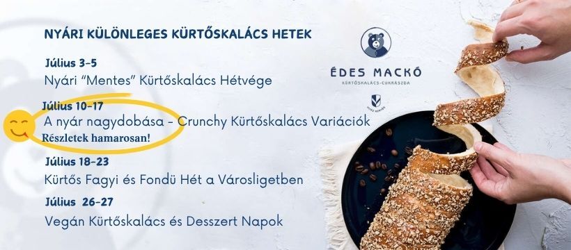 Nyári kórtőskalács Hétvégék