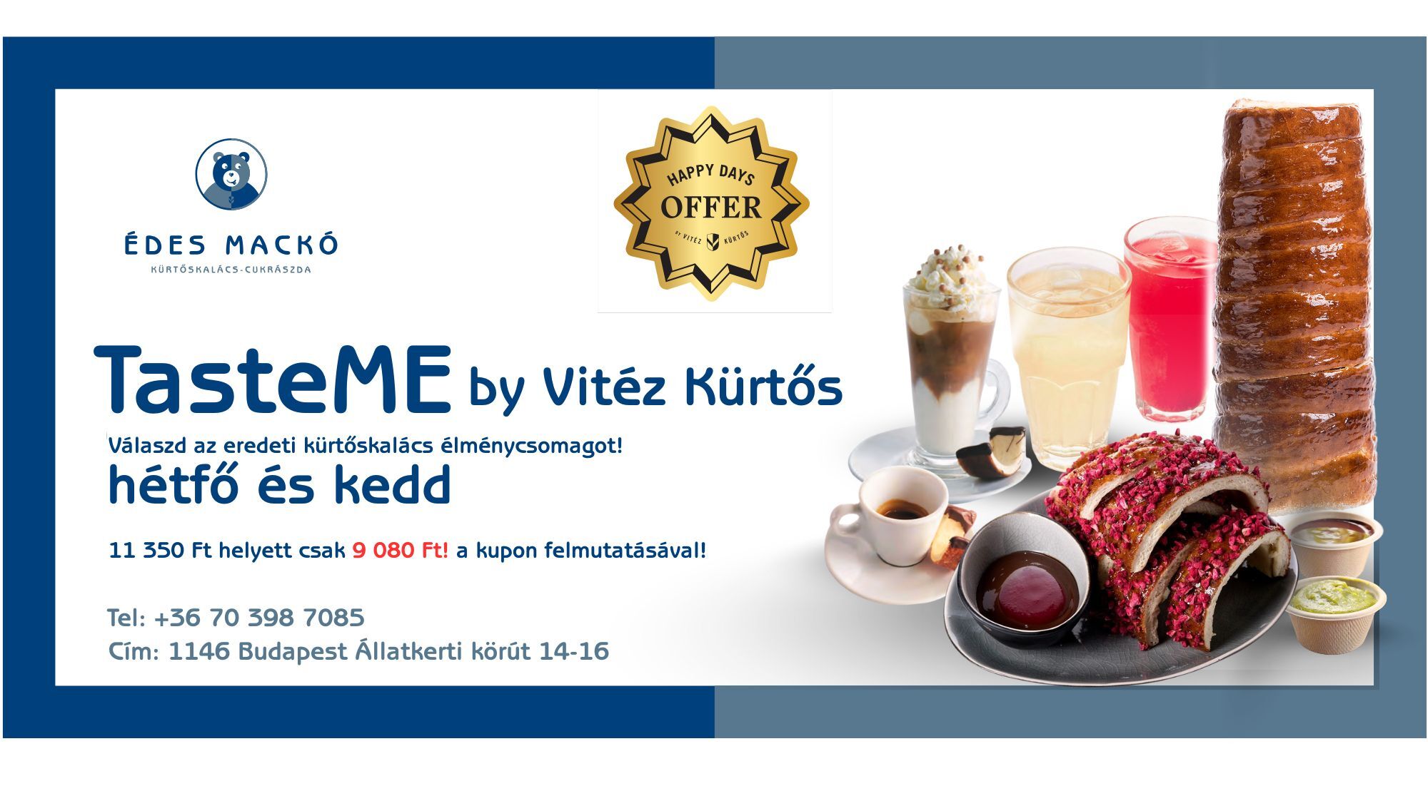 Happy days kurtoskalacs