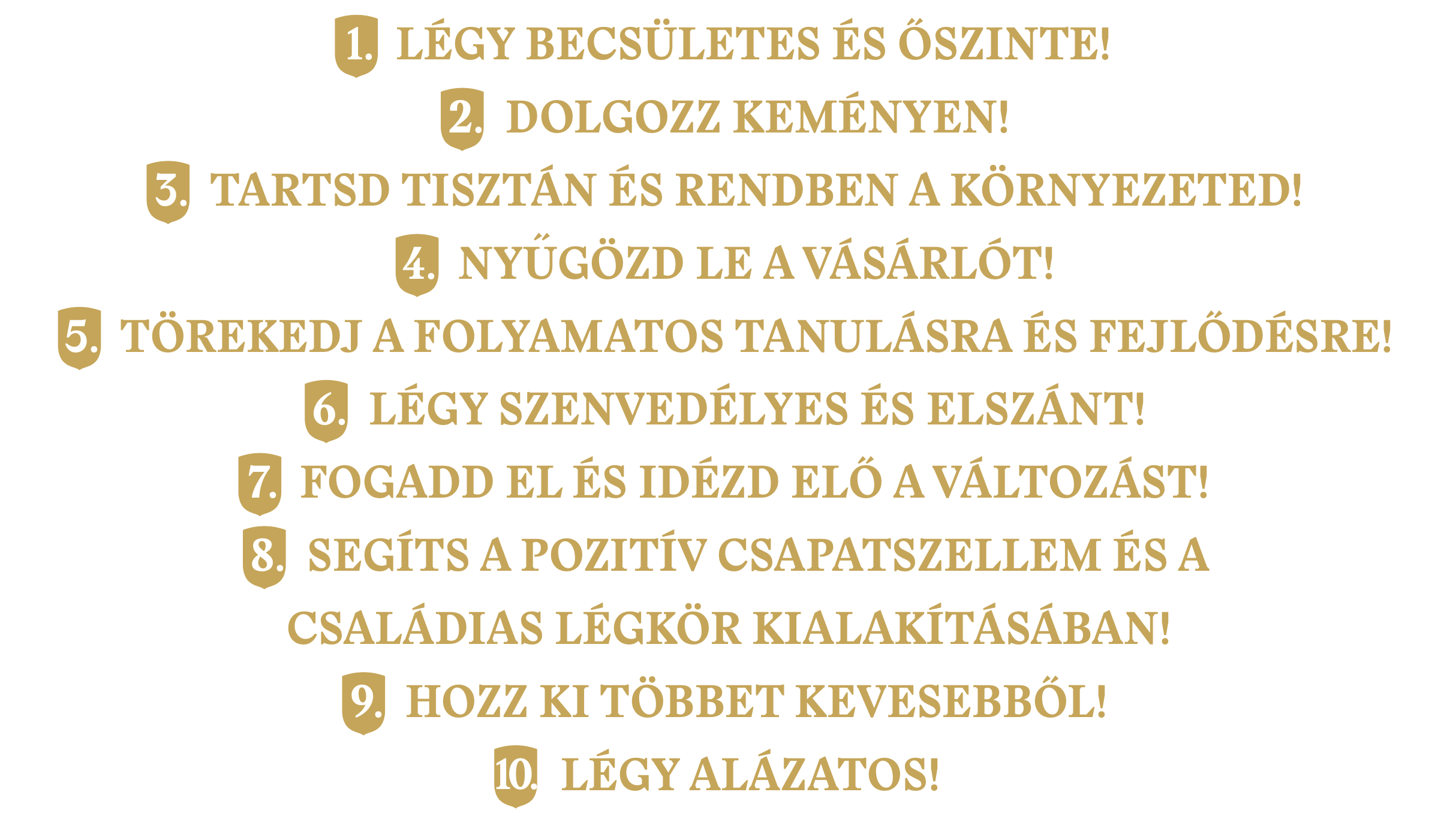 Vitéz Kürtős értékek