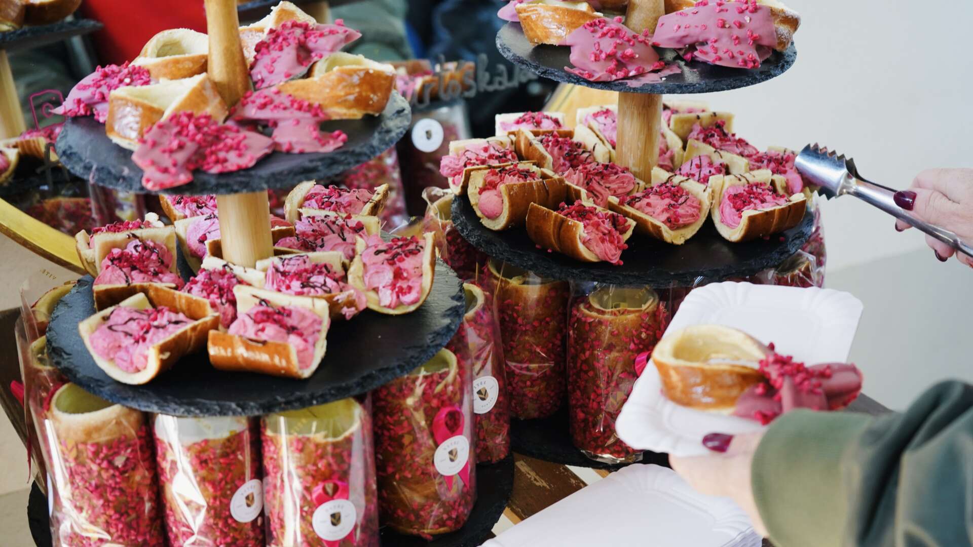 Pink gasztro kurtos desszrtek