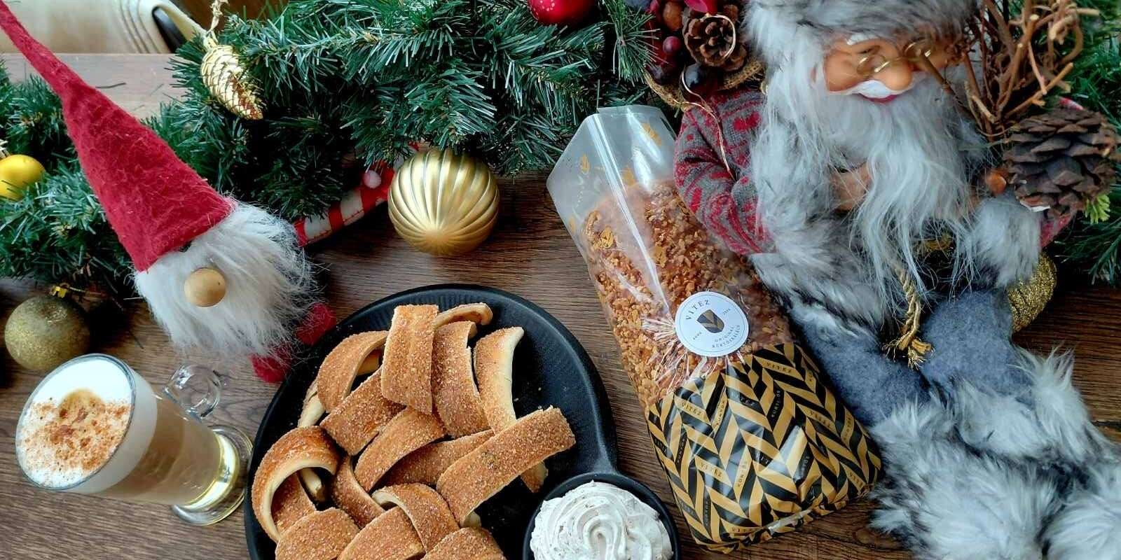 Karacsonyi kurtpskalacs boritu