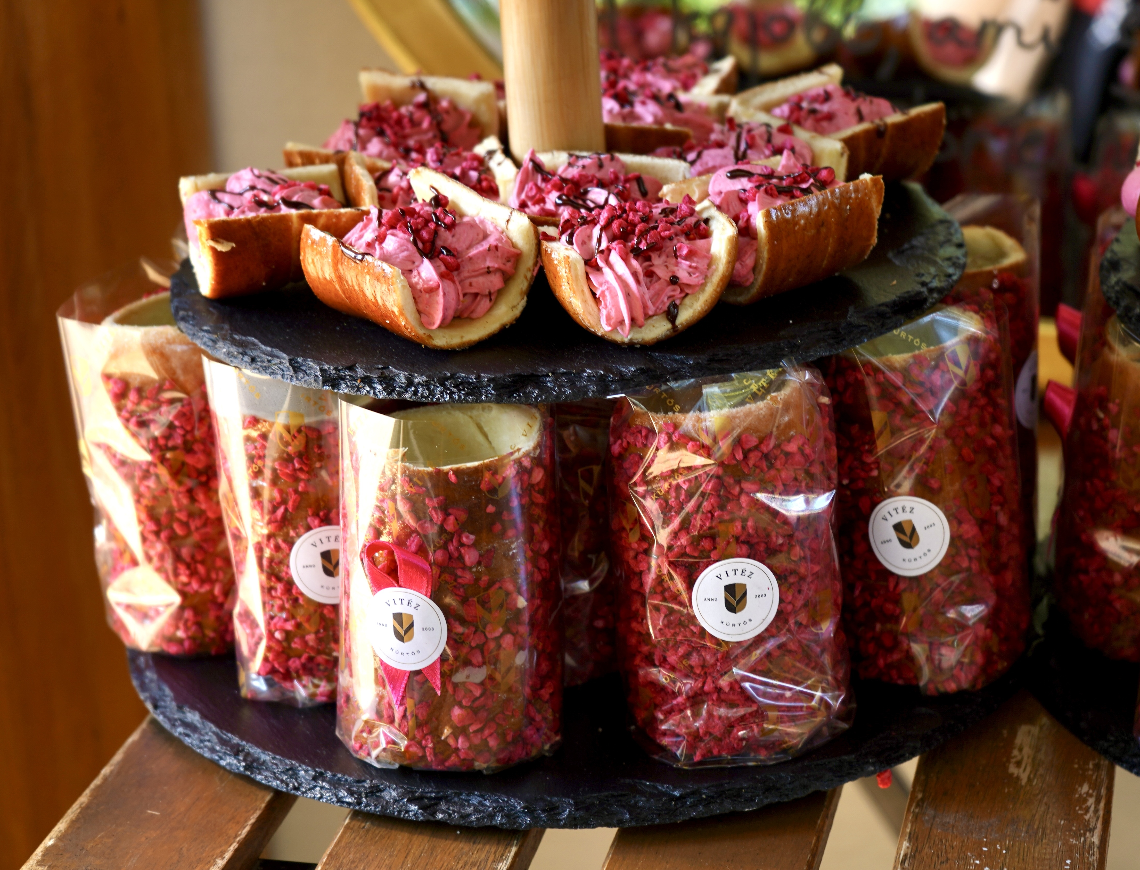 kürtőskalács desszertek