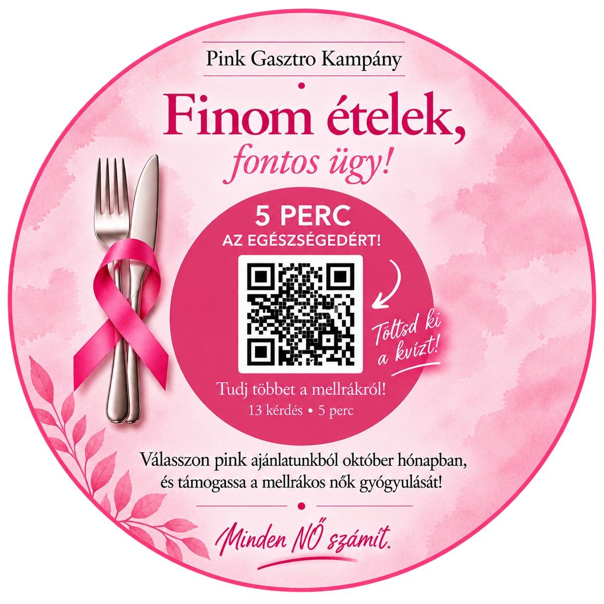 Pink kürtőskalácsokkal a mellrák elleni küzdelemben